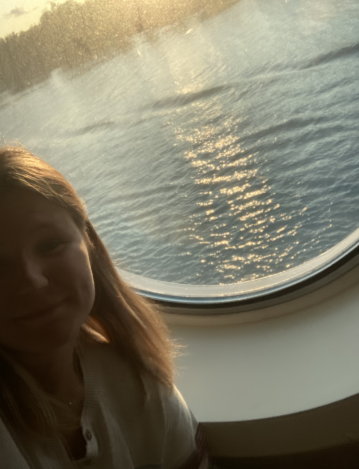 Swimming to the island